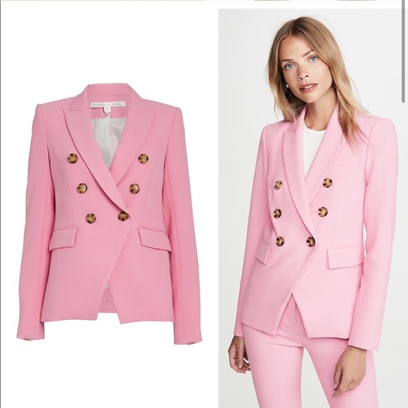 Veronica Beard Jackets & Blazers - Veronica Beard Miller Dickey Pink Jacket Power Blazer sz 8